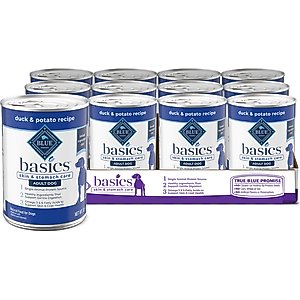 Blue Buffalo Basics Skin & Stomach Care Grain-Free Duck & Potato